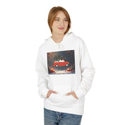 Softstyle Fleece Hoodie with Dropped Shoulder and Pouch Pocket