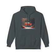 Softstyle Fleece Hoodie with Dropped Shoulder and Pouch Pocket