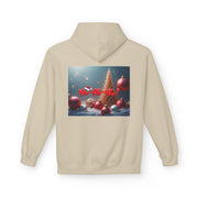 Softstyle Fleece Hoodie with Dropped Shoulder and Pouch Pocket