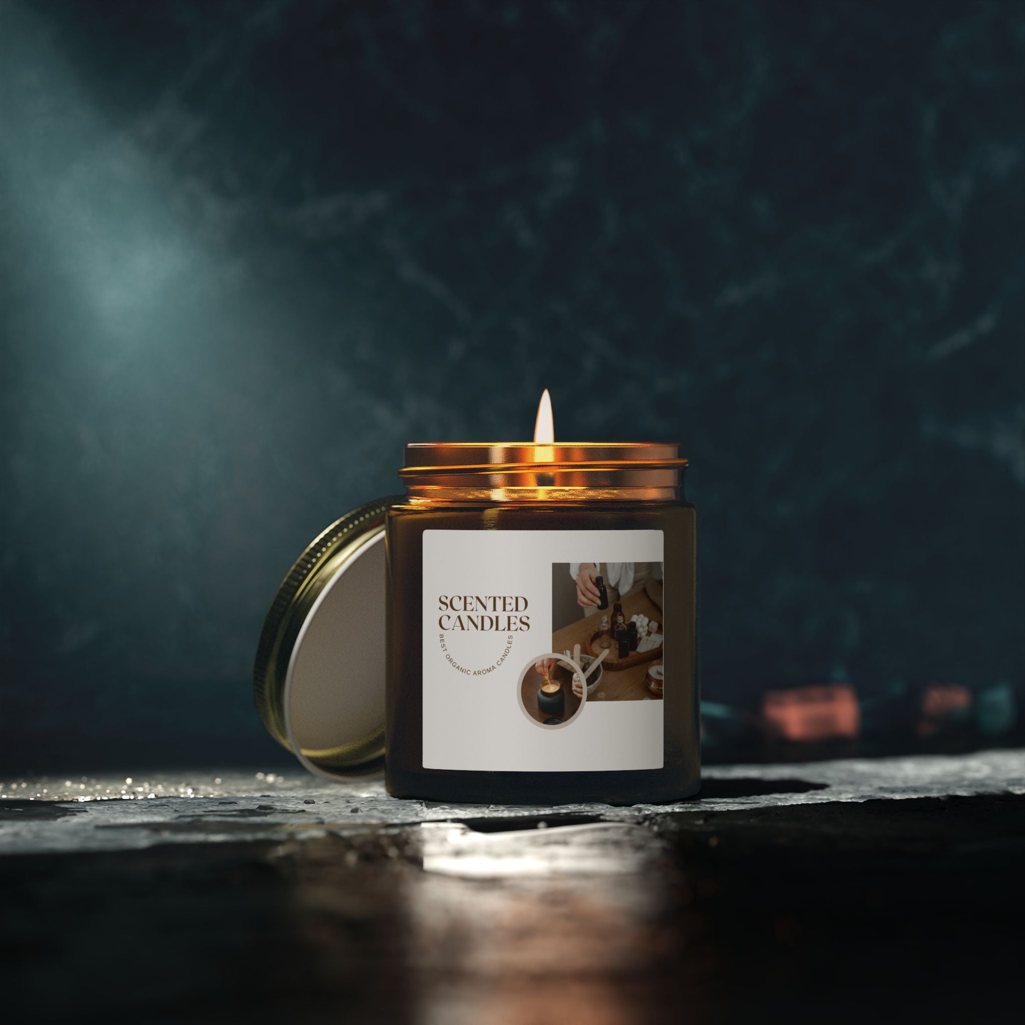 Coconut Apricot Candles