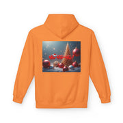 Softstyle Fleece Hoodie with Dropped Shoulder and Pouch Pocket