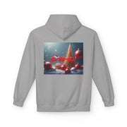 Softstyle Fleece Hoodie with Dropped Shoulder and Pouch Pocket