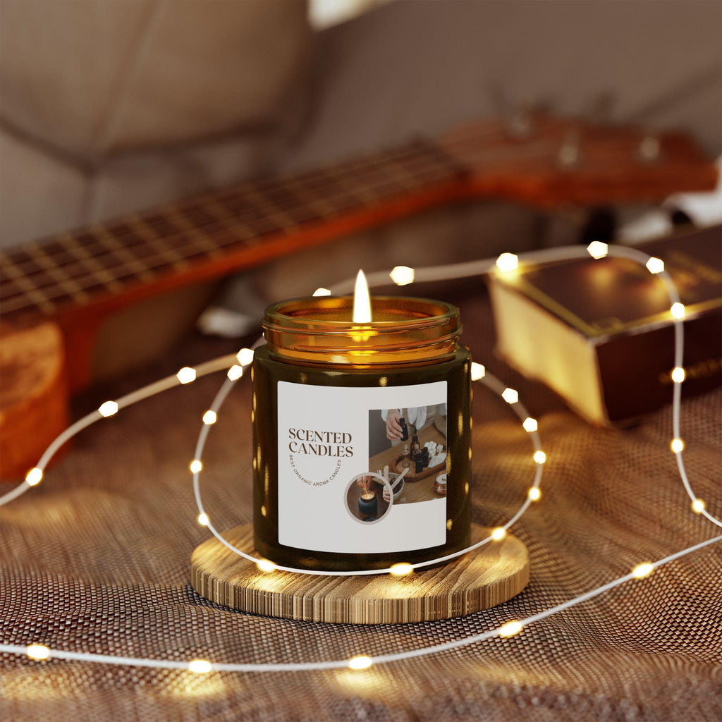 Scented Candles, Coconut Apricot Wax (4oz, 9oz)