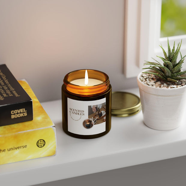 Scented Candles, Coconut Apricot Wax (4oz, 9oz)