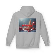 Softstyle Fleece Hoodie with Dropped Shoulder and Pouch Pocket