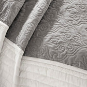 7 Piece Quilt Set With Euro Shams 
