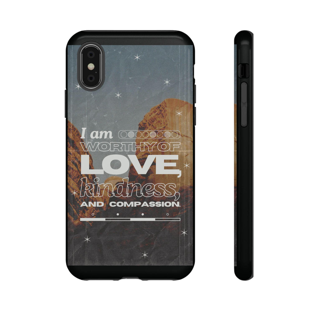 Phone case: Love, Kindness, Compassion
